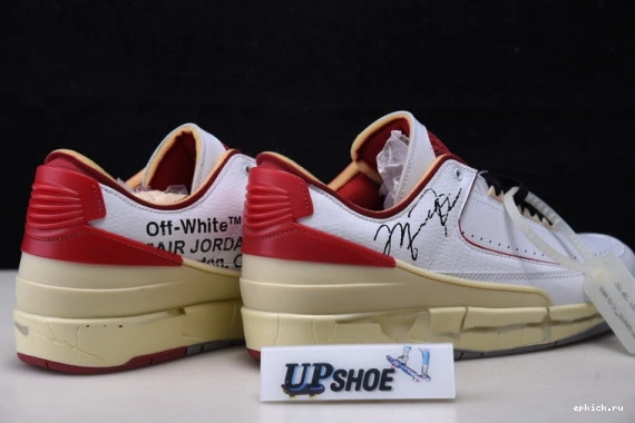 Cheap EP 2 Low DJ4375-106 White Retro O-W Air Jordan Red SP DJ4375-106 0105